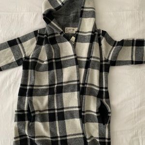 Anthropologie Field & Flower S wool sweater coat